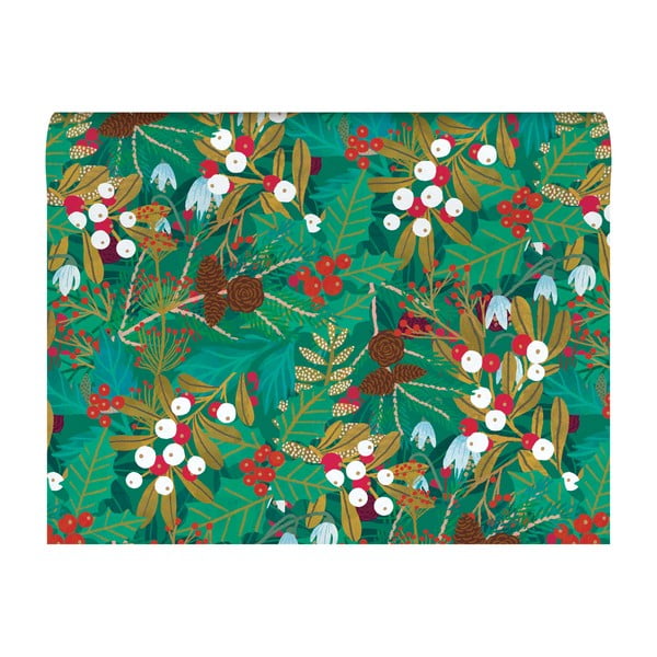 Hârtii de împachetat 5 buc. 69,5x48,5 cm  cu model de Crăciun Winter Foliage – Roger la Borde