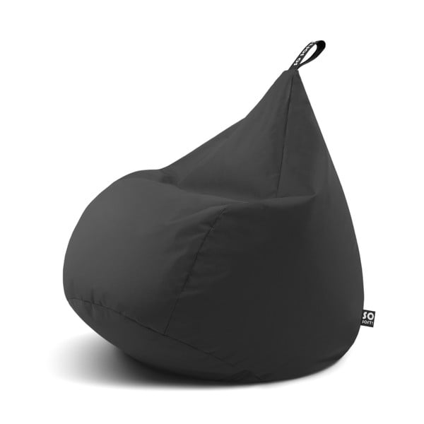 Fotoliu bean bag gri Drop L – So Soft?