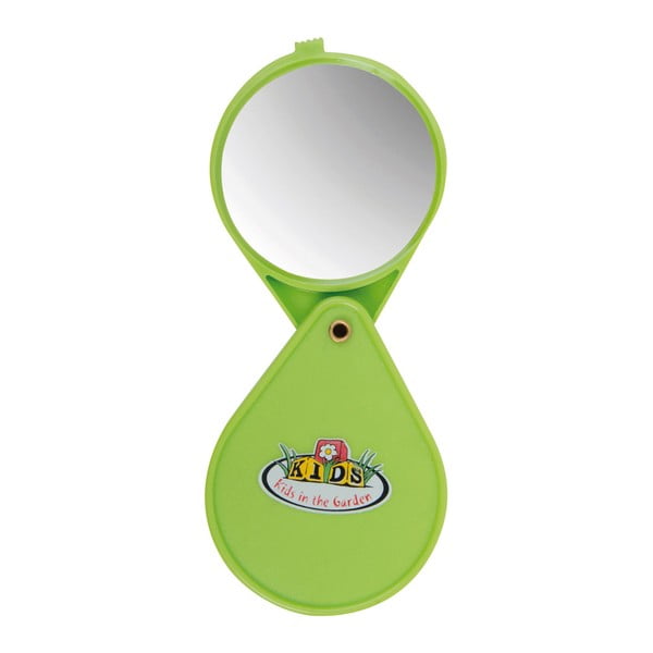 Oglindă de buzunar pentru copii Esschert Design Childhood, verde