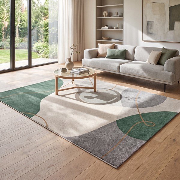 Covor verde 120x170 cm Edesa – Universal-image-1
