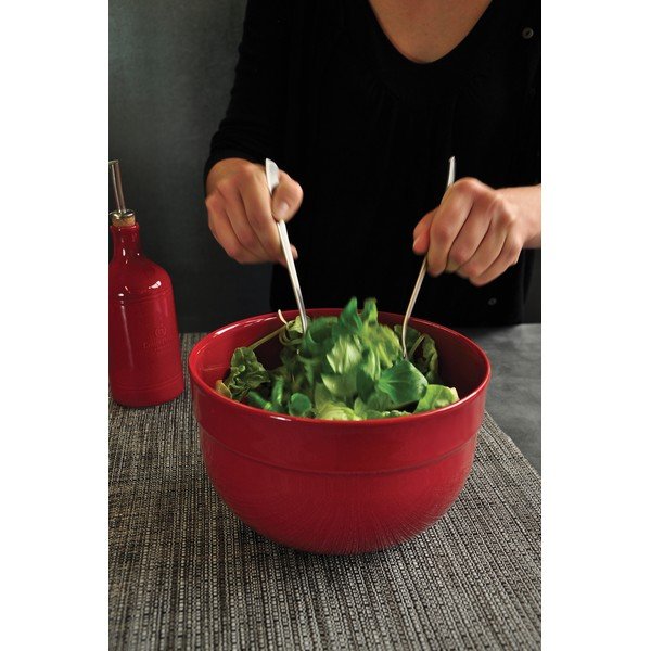 Bol din ceramică pentru salată Emile Henry, ⌀ 17,5 cm, roșu-image-1