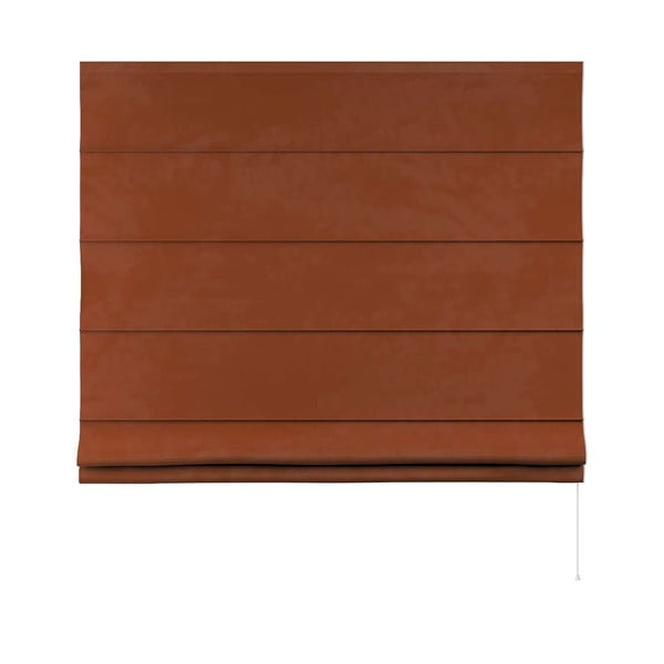 Jaluzea romană portocalie 170x100 cm Posh Velvet - Yellow Tipi-image-3