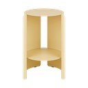 Măsuță auxiliară rotundă din oțel ø 32 cm Wa – noo.ma