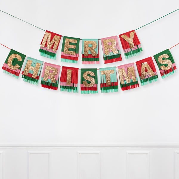 Ghirlandă  de Crăciun Mery Christmas – Meri Meri-image-1
