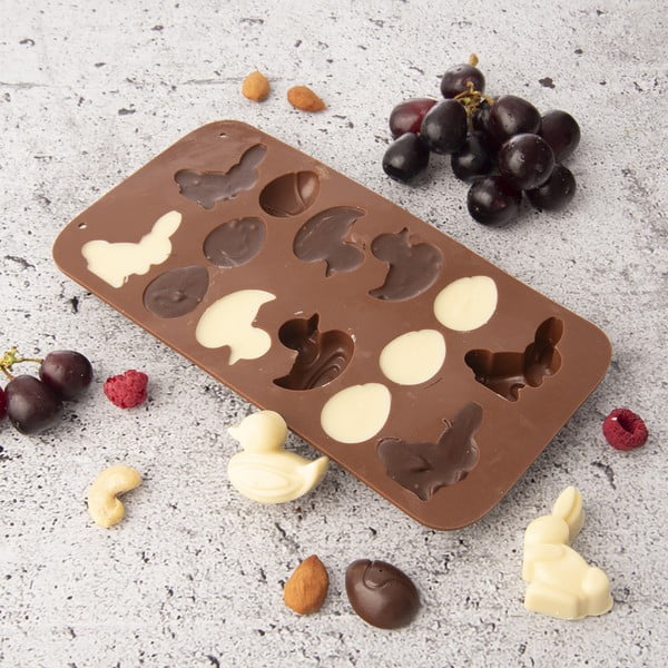 Formă de copt pentru praline din silicon 10,5x20,5 cm – Orion-image-1