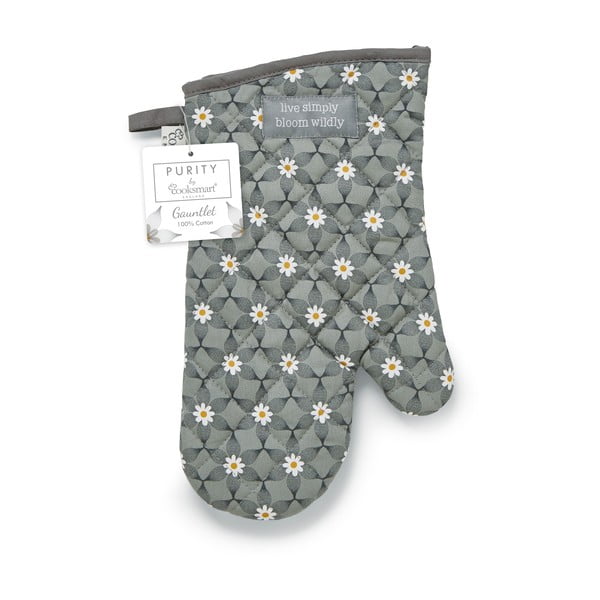 Mănușă de bucătărie din bumbac Cooksmart ® Purity, gri-image-2
