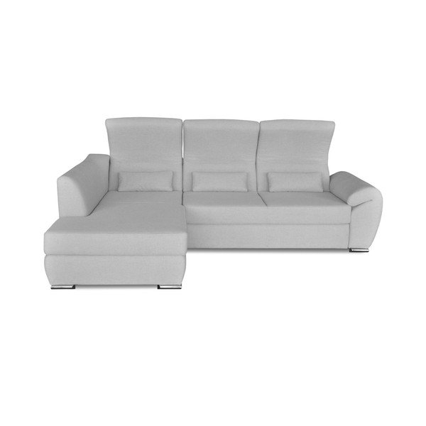 Colțar extensibil Windsor  & Co. Sofas Epsilon, colț partea stângă, gri deschis-image-2