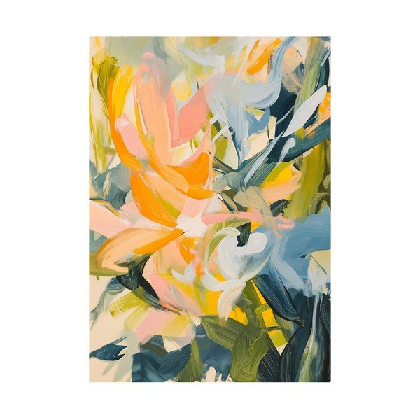 Tablou pe pânză imprimat 70x100 cm Floral Gust – Styler