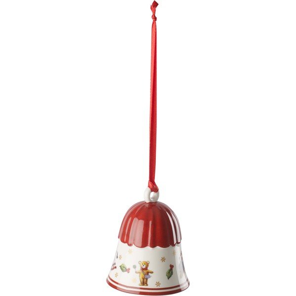 Ornament de Crăciun din porțelan roșu și alb Villeroy & Boch