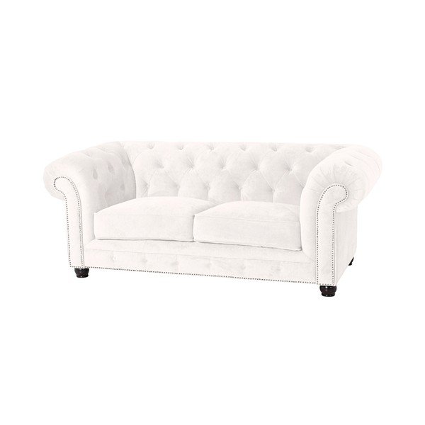 Canapea Max Winzer Orleans Velvet Light, 196 cm, crem-image-1
