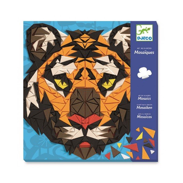 Set DIY pentru 2 mozaicuri Djeco ZOO-image-2