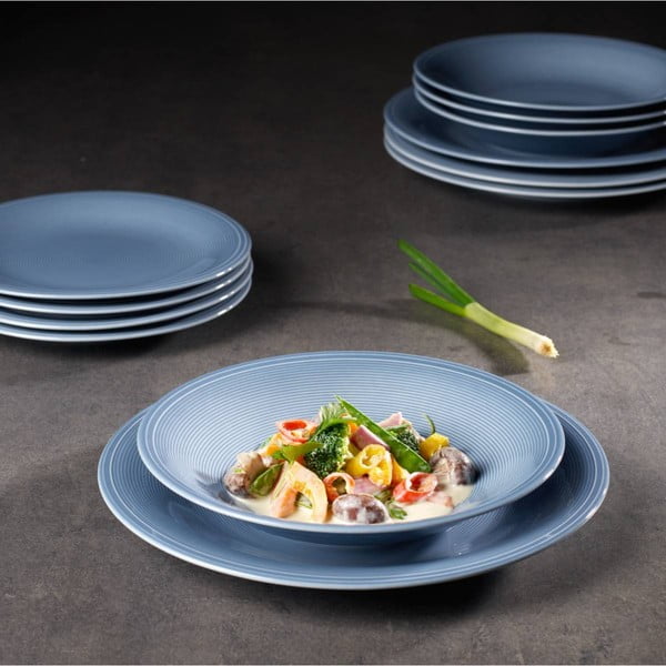 Farfurie din porțelan pentru desert Villeroy & Boch Like Color Loop, ø 21,5 cm, albastru-image-1