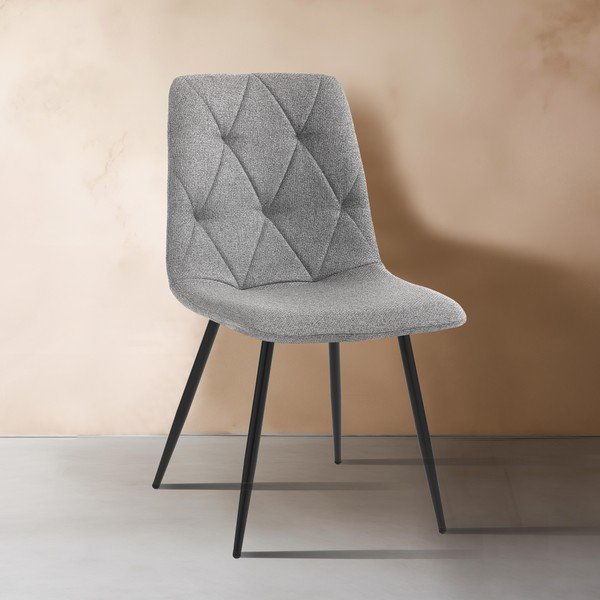 Scaune de dining gri 2 buc. Mesh – Tomasucci-image-1