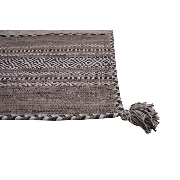Covor din bumbac Floorita Antique Kilim, 160 x 230 cm, gri - bej-image-2