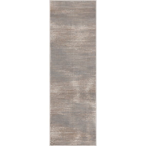 Covor tip traversă grej 80x250 cm Soft Gik P – FD