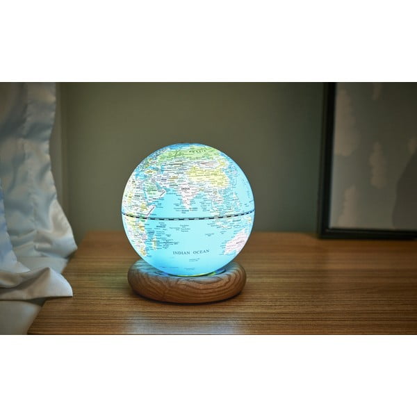 Glob pământesc ø 13 cm Atlas LED – Gingko-image-4