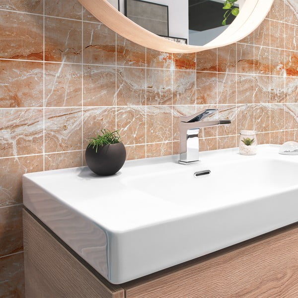 Autocolante pentru gresie 24 buc. 15x15 cm Marble Tiles Torino – Ambiance-image-1