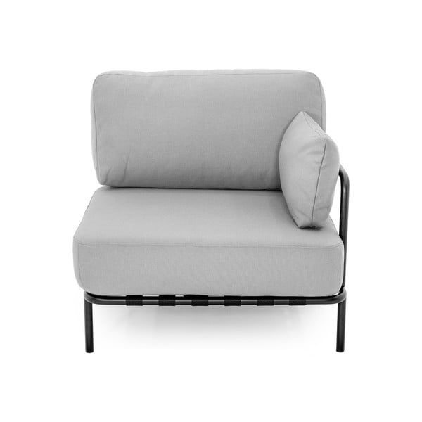 Modul de canapea de grădină gri deschis (colț variabil) Salve – Sit Sit-image-2