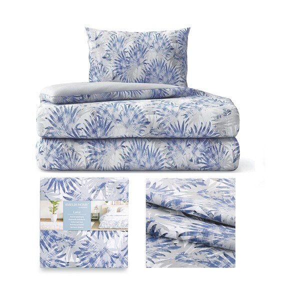 Lenjerie de pat single din bumbac AmeliaHome Averi Lanai, 135 x 200 cm-image-3
