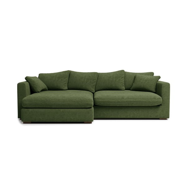 Colțar verde închis (cu colț pe partea stângă ) Comfy – Scandic