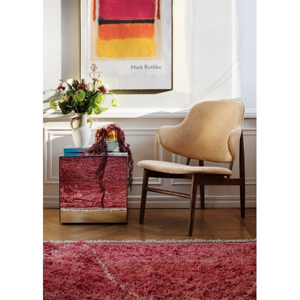 Măsuță auxiliară din sticlă 45,5x45,5 cm Cube – Ellos Home-image-2