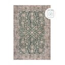 Covor verde lavabil 152x230 cm Beau Floral – Flair Rugs