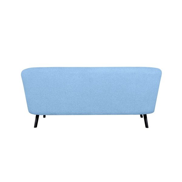 Canapea cu 3 locuri Kooko Home Rock, albastru deschis -image-4