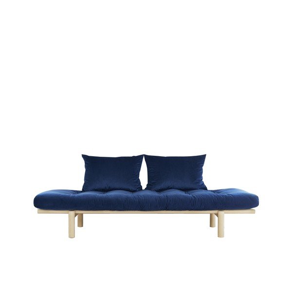 Canapea Karup Pace Natural/Velvet Navy-image-2