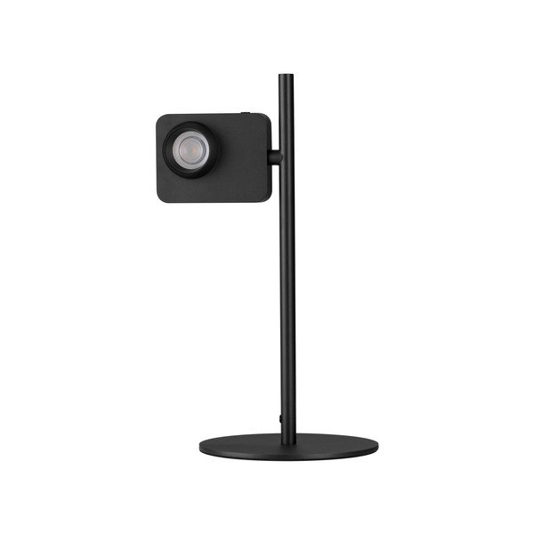 Veioză neagră LED cu structură flexibilă/cu intensitate reglabilă din aluminiu (înălțime 46 cm) Kedros – Nova Luce