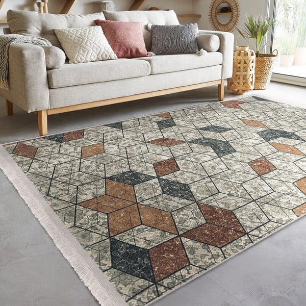 Covor gri 160x230 cm – Mila Home-image-2