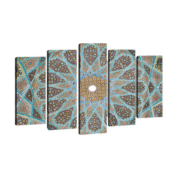 Set 5 tablouri Tablo Center Kaleidoscope