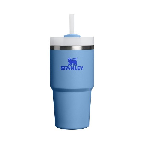 Termos albastru cu pai din oțel inoxidabil 600 ml Quencher H2.O FlowState™ Tumbler Blue Sky – Stanley