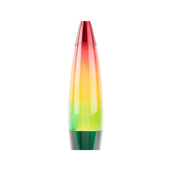 Lava lamp verde din sticlă (înălțime 41,5 cm) Rainbow Rocket Lava – Leitmotiv-image-2