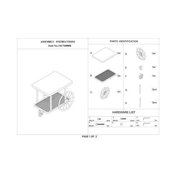 Măsuţă auxiliară Mauro Ferretti Station-image-4