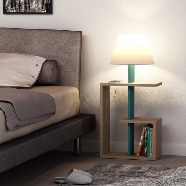 Lampadar Homitis Saly, turcoaz-image-1