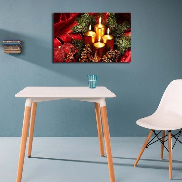 Tablou de Crăciun iluminat Advent-image-1