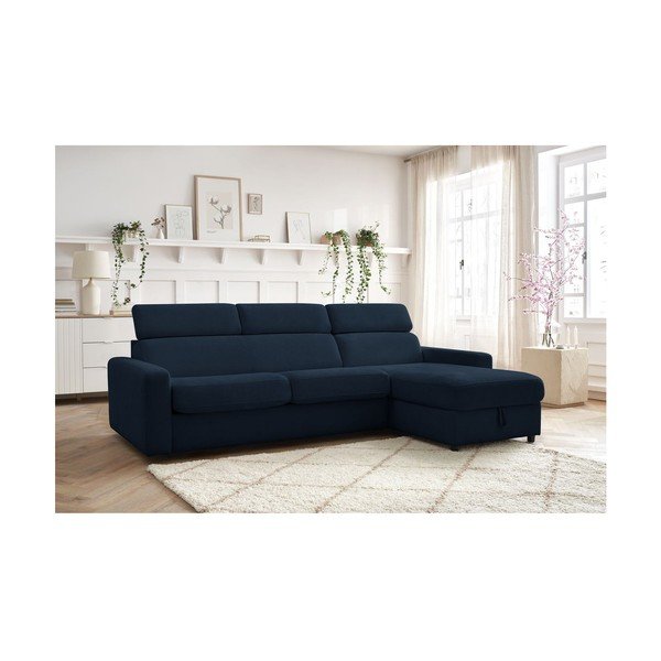 Colțar albastru închis extensibil (cu colț variabil) Monaco – Bobochic Paris-image-1