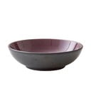 Bol mic negru/mov din gresie 1 l Gastro Black/Purple – Bitz