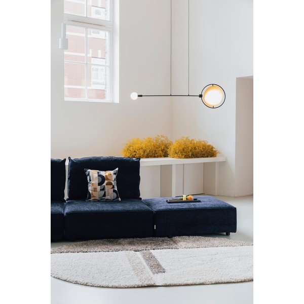 Lustră galben ocru/neagră LED cu intensitate reglabilă Sirius – Zuiver-image-3