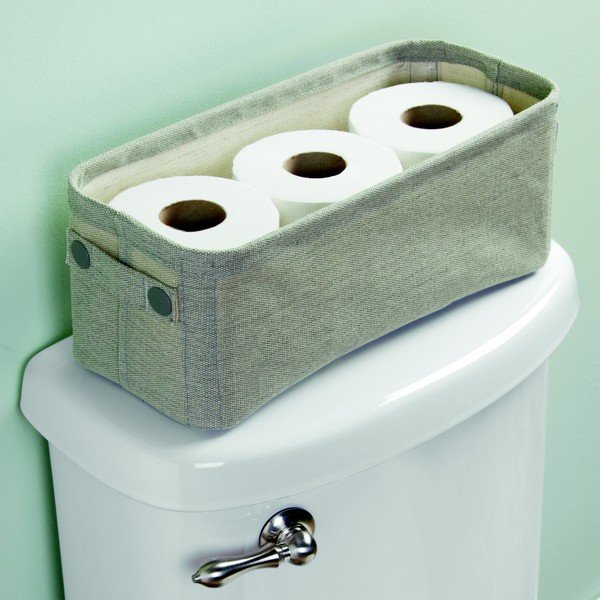 Coș pentru depozitare InterDesign Wren Bin 38 cm-image-1