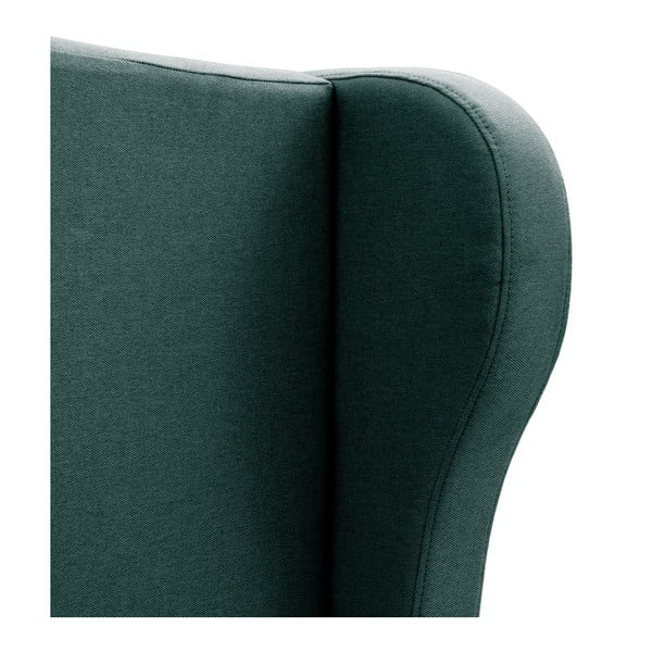 Pat Vivonia Windsor 160 x 200 cm, albastru - verde, picioare culoare negru-image-3