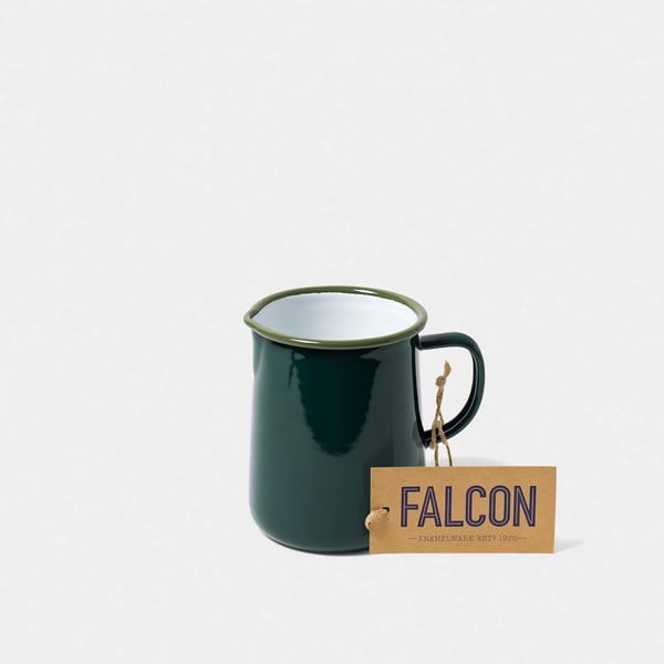 Ulcior smălțuit Falcon Enamelware OnePint, 586 ml, verde închis