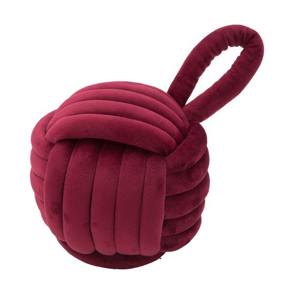 Opritor pentru ușă Mauro Ferretti Ball, ø 14 cm, vișiniu-image-1