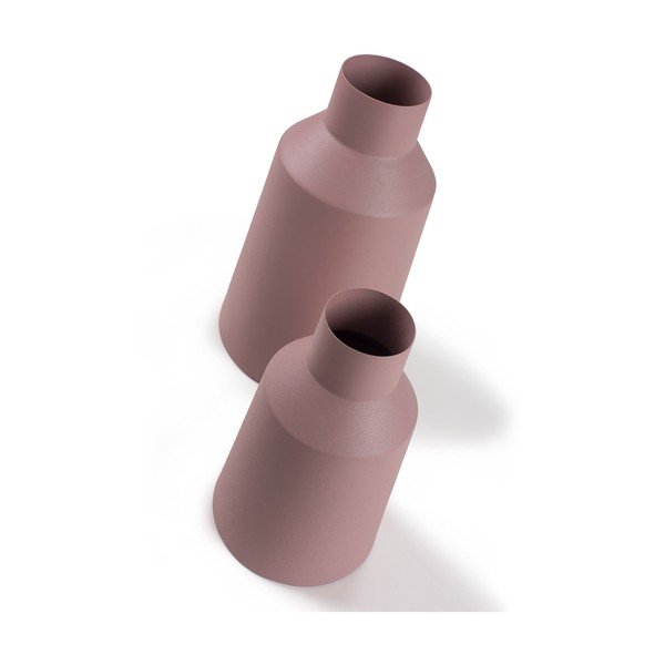 Set 2 vaze La Forma Soco, roz-image-2