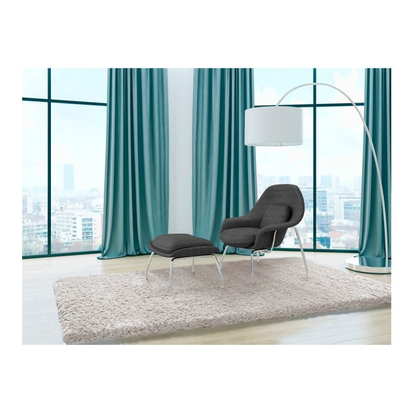 Covor Universal Floki Liso, 140 x 200 cm, alb-image-1