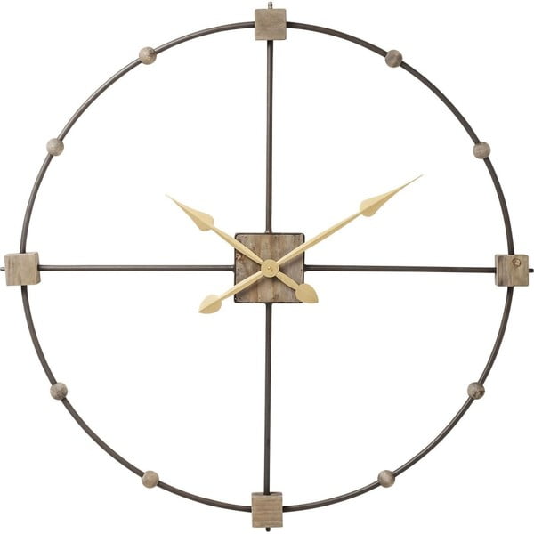 Veas de perete Kare Design Clock Beam, ⌀ 85 cm