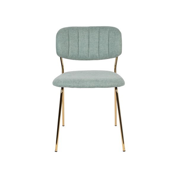 Scaune de dining verde-deschis 2 buc. Jolien – White Label-image-2