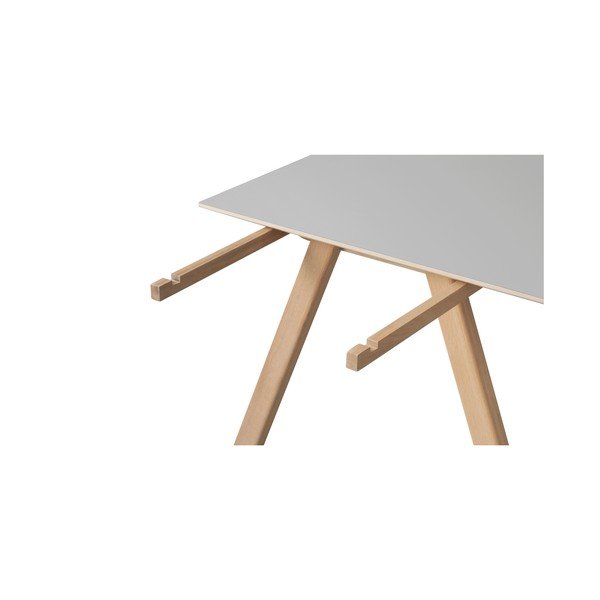 Extensie pentru masă Unique Furniture Bilbao, 45 x 90 cm, gri-image-2