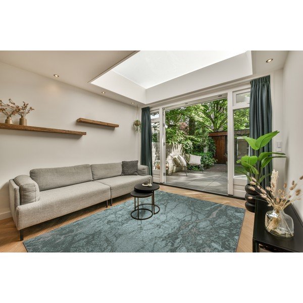 Covor gri/albastru-verde 200x280 cm Damar – FD-image-2