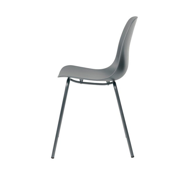 Set 2 scaune Unique Furniture Whitby, gri-image-2